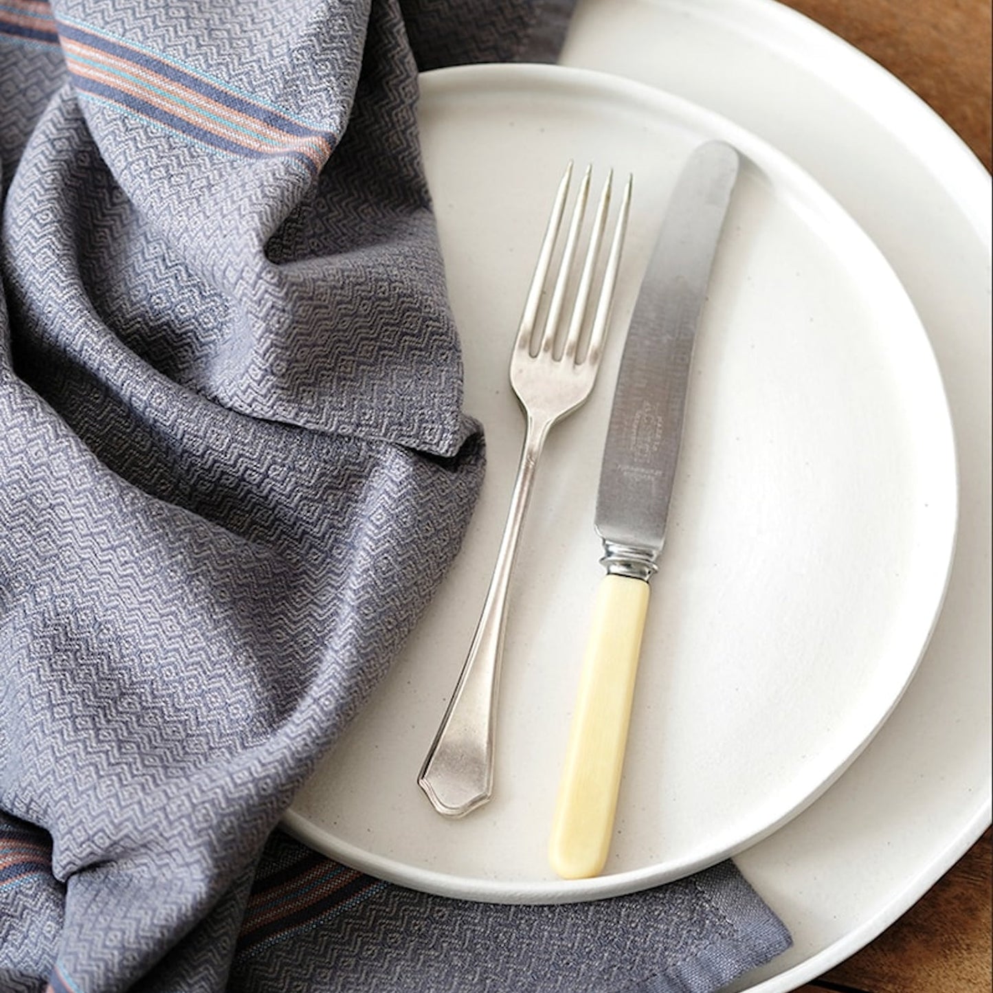S/4 Boma Cotton Napkins - Pepper