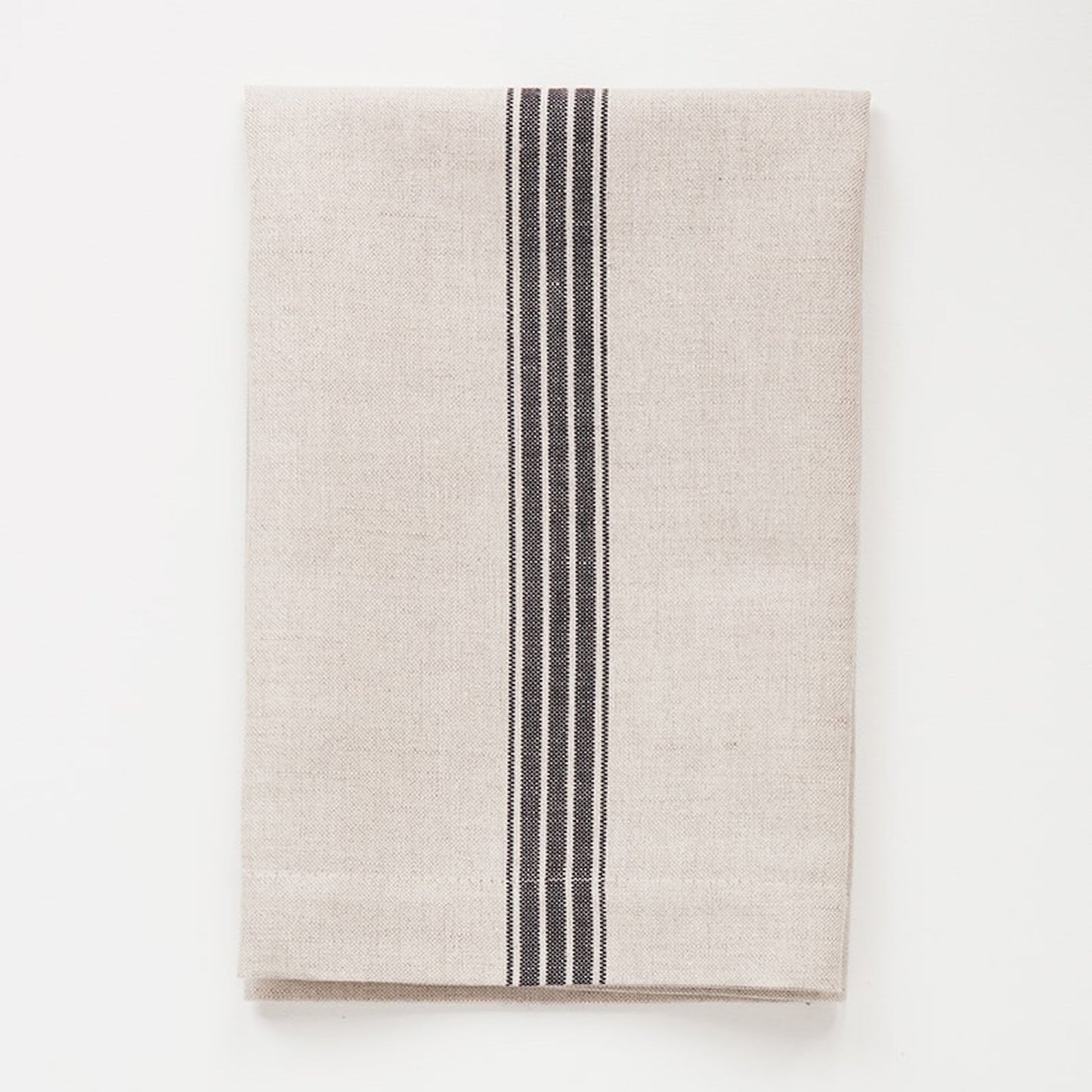 S/4 - Provincial Linen/Cotton Napkins - Natural / French Navy