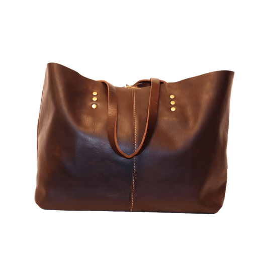 Aiken Tote - Dark Brown