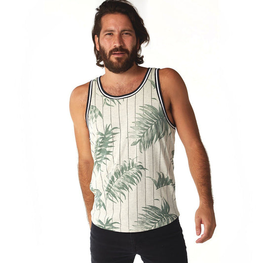 Jonas Ribbed Cotton Tank