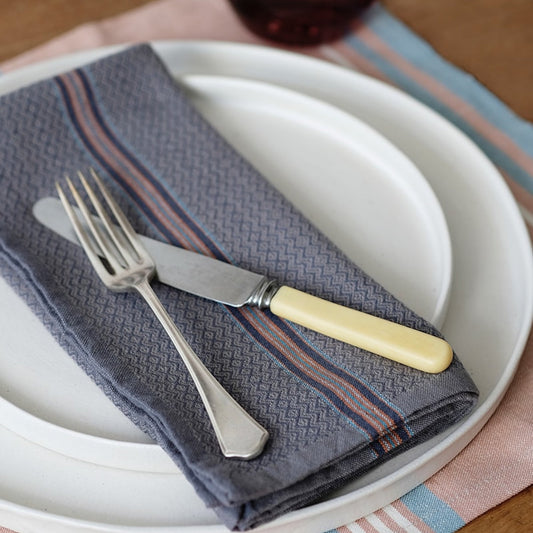 S/4 Boma Cotton Napkins - Pepper