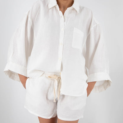 Carrie Linen Sleepwear Set