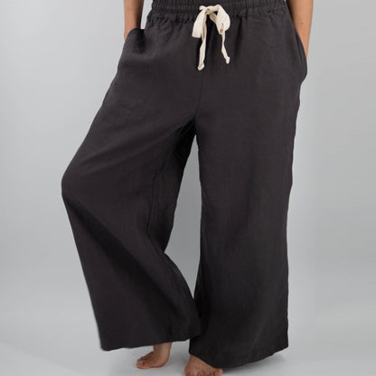 Ava Wide Leg Linen Pant