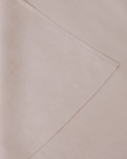 Marcel Linen Duvet Cover - Blush