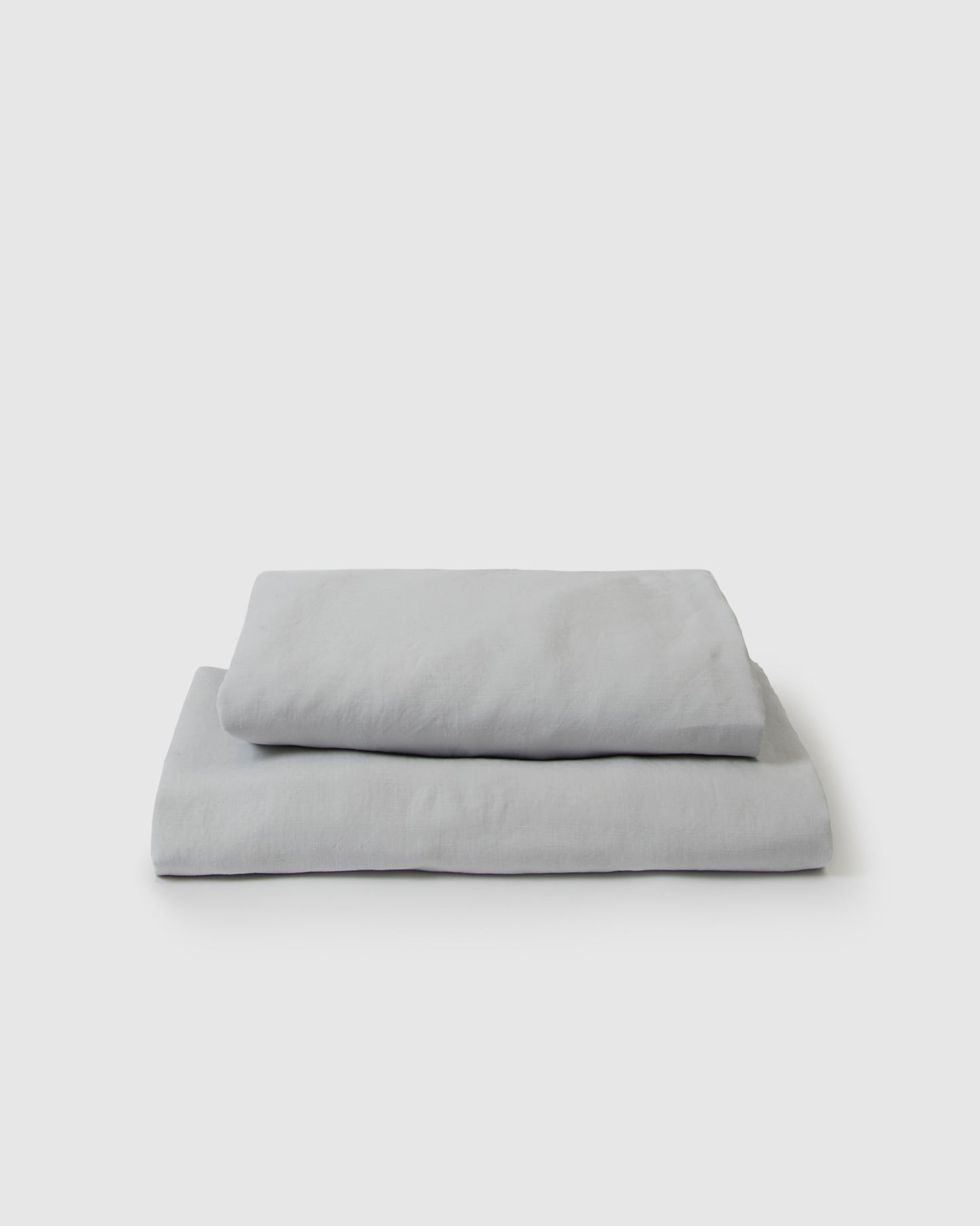 Marcel Linen Sheet Set - Glacier