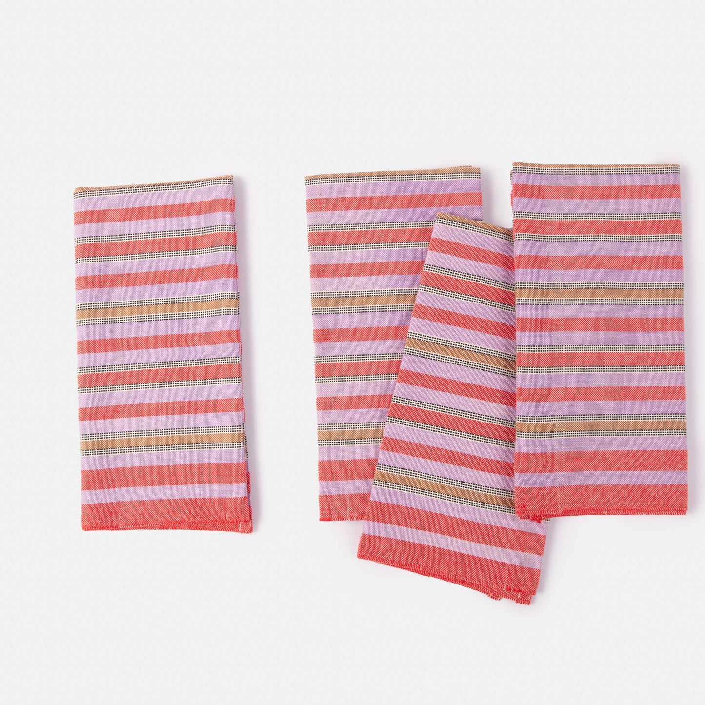 S/4 Handwoven Upendo Cotton Napkins