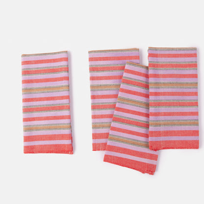 S/4 Handwoven Upendo Cotton Napkins