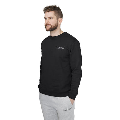 SALTVERK Cotton Sweatshirt - Black
