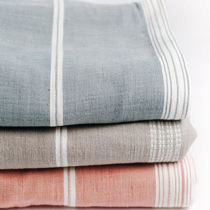 Cotton Baby Blanket - Light Blue