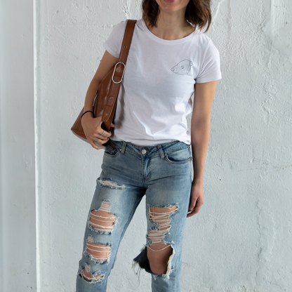 Women's Organic Tee - (portion donated to the animals)