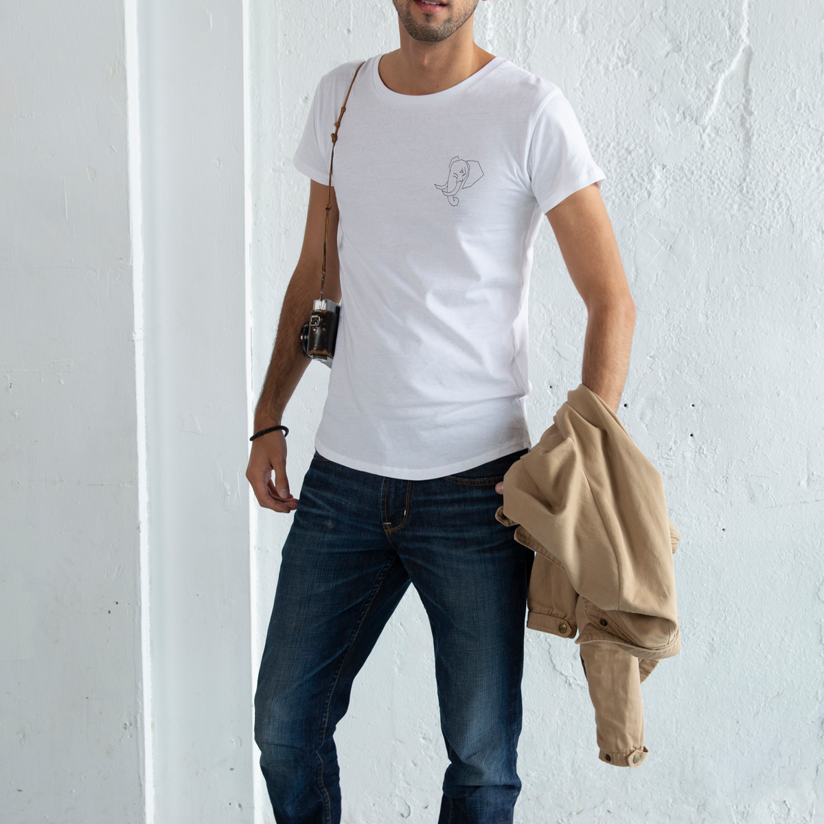Men's Organic Graphic Tee - (portion donated to the animals)