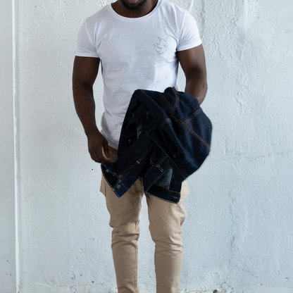 Men's Organic Graphic Tee - (portion donated to the animals)