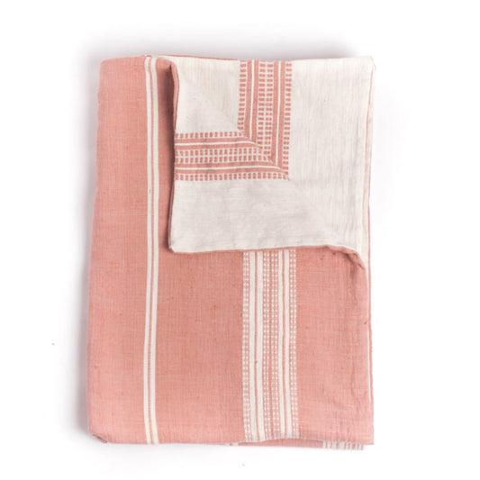 Cotton Baby Blanket - Blush