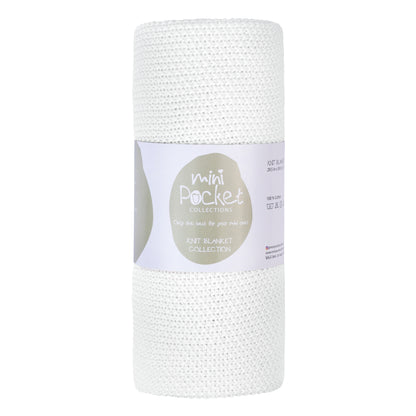 Cotton Knit Baby Blanket