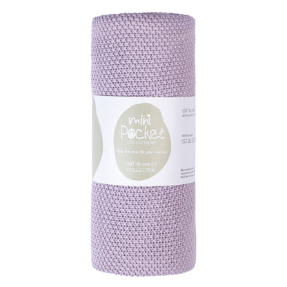 Cotton Knit Baby Blanket