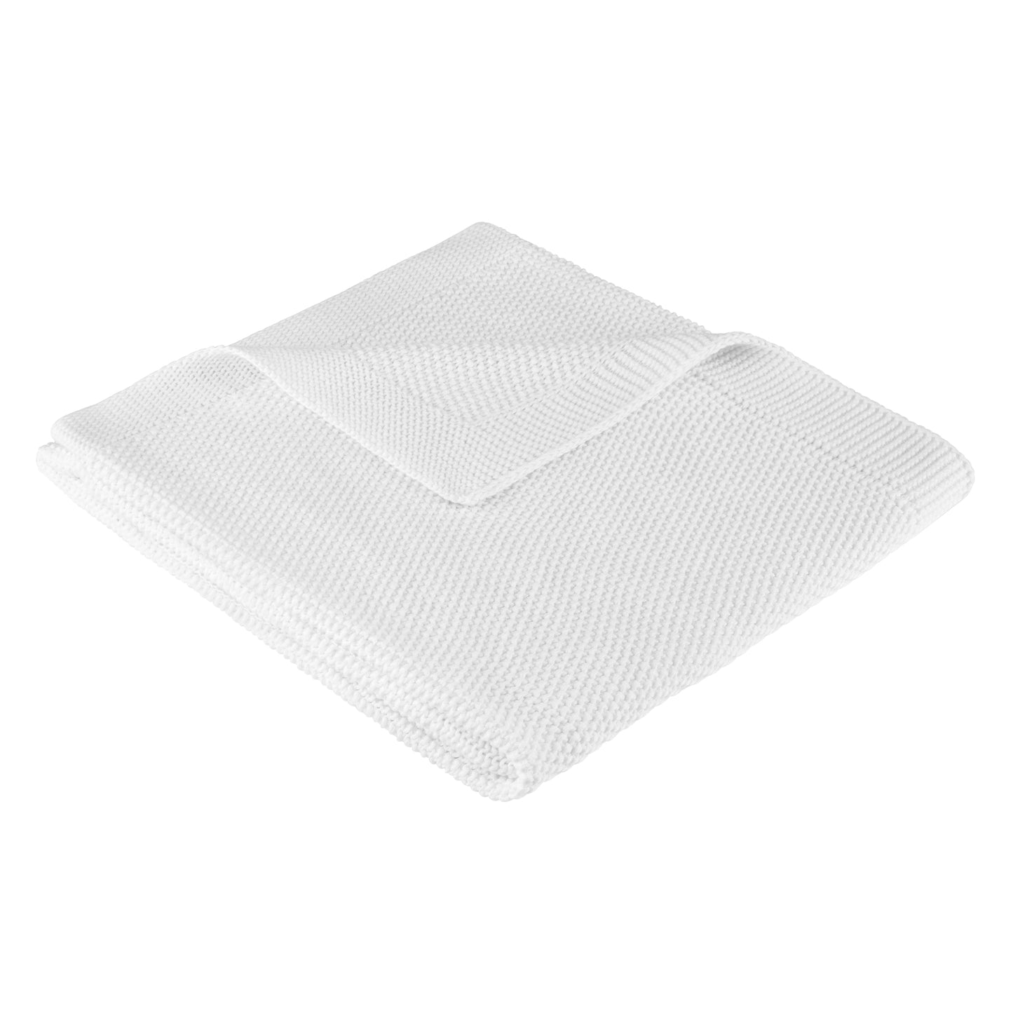Cotton Knit Baby Blanket