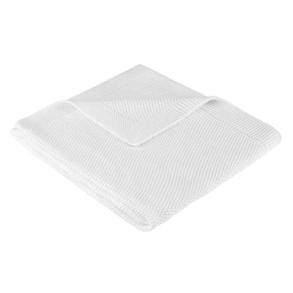 Cotton Knit Baby Blanket