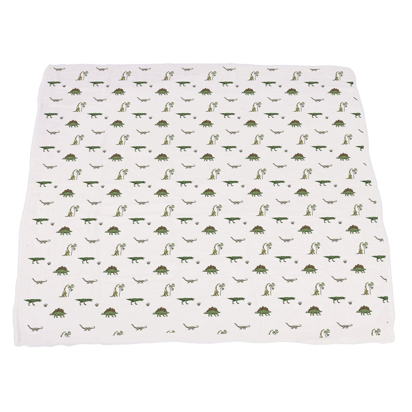 Dino Days and Tropical Forest Newcastle Cotton Blanket