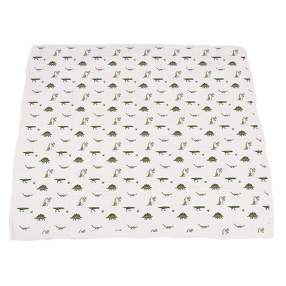 Dino Days and Tropical Forest Newcastle Cotton Blanket
