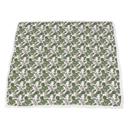 Dino Days and Tropical Forest Newcastle Cotton Blanket